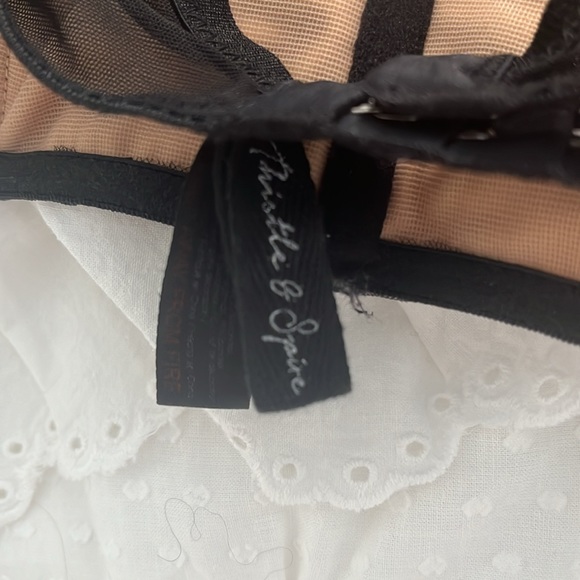 Thristle and spire polka dot bustier top size 34 B - Picture 4 of 4